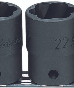 Zestaw wykrętaków udarowych do nakrętek 1/2″ 17-25mm Koken